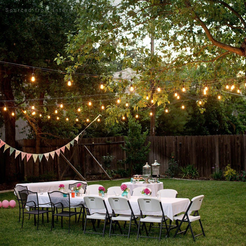 Patio party lights cheap